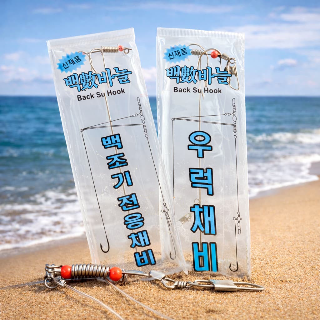 999피싱 우럭 채비 백조기 낚시 바늘 2단 광어 감성돔 볼락 원투 선상 바다 - 최저가 690원