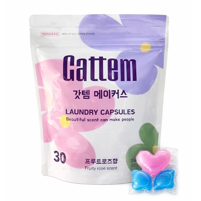 갓템 메이커스 갓템 오로라퓸 스위스 퍼퓸 캡슐세제 30알