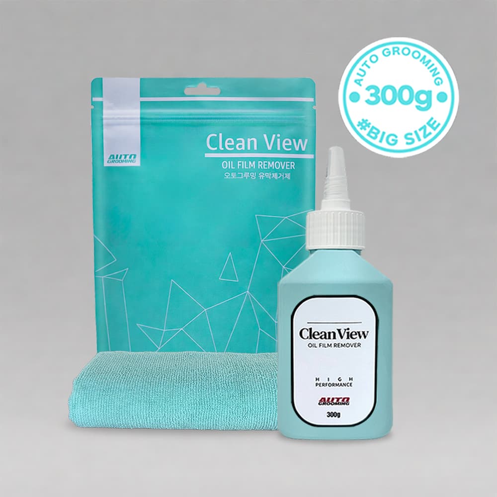오토그루밍 오토그루밍 클린뷰 자동차 유막제거제 300g