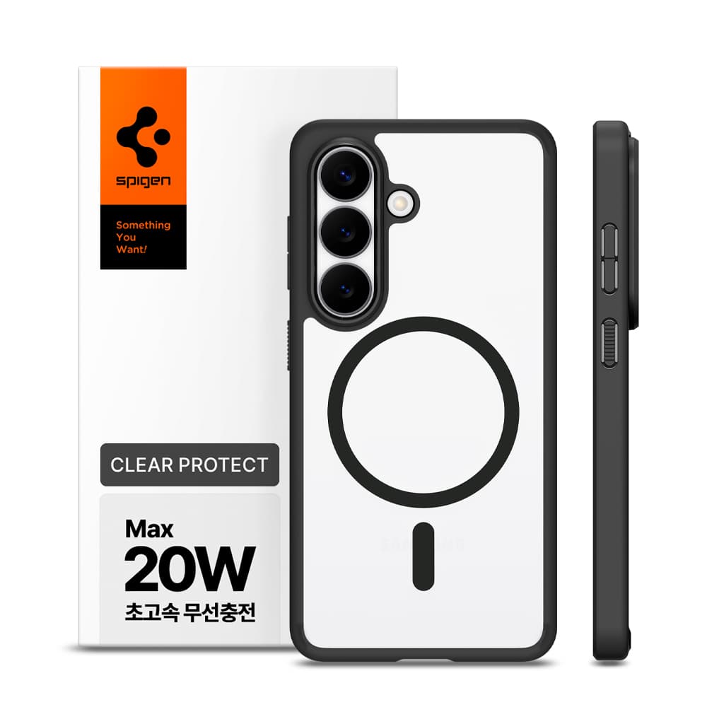 슈피겐 20W 충전 슈피겐 갤럭시 맥세이프 케이스 울트라하이브리드맥핏 매트블랙 갤럭시S26 플러스 - 최저가 26,910원