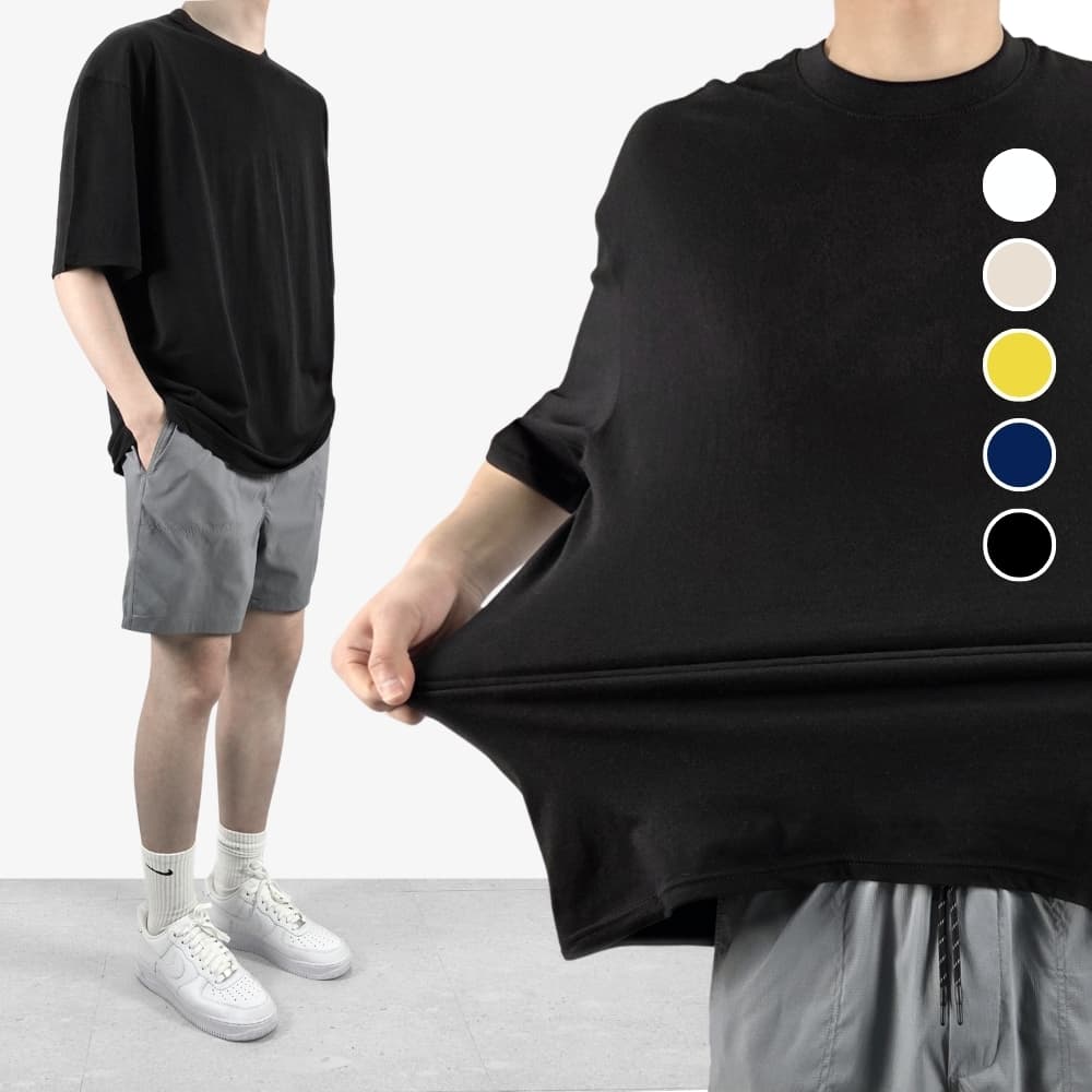 김베이스 시원한티셔츠 남자흰색반팔티 드라이 쿨링 냉감 반팔티 (M~4XL) - 최저가 26,900원