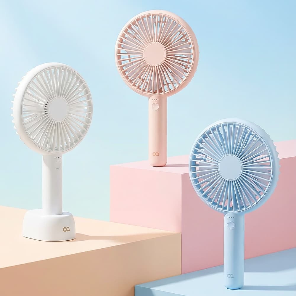 오아스토어 오아 라운드핸디맥스 미니 휴대용 선풍기 무선 BLDC 핸드 손풍기 - 최저가 19,800원