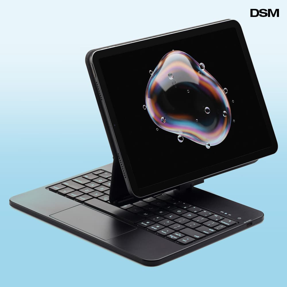 DSM DSM 아이패드 매직 키보드 케이스 플립 프로 에어 S사이즈