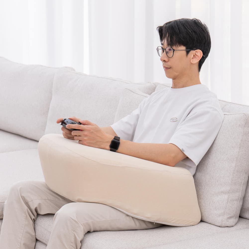 펌플렉스 주식회사 펌플렉스 레벨업쿠션170 독서 쿠션 반달
