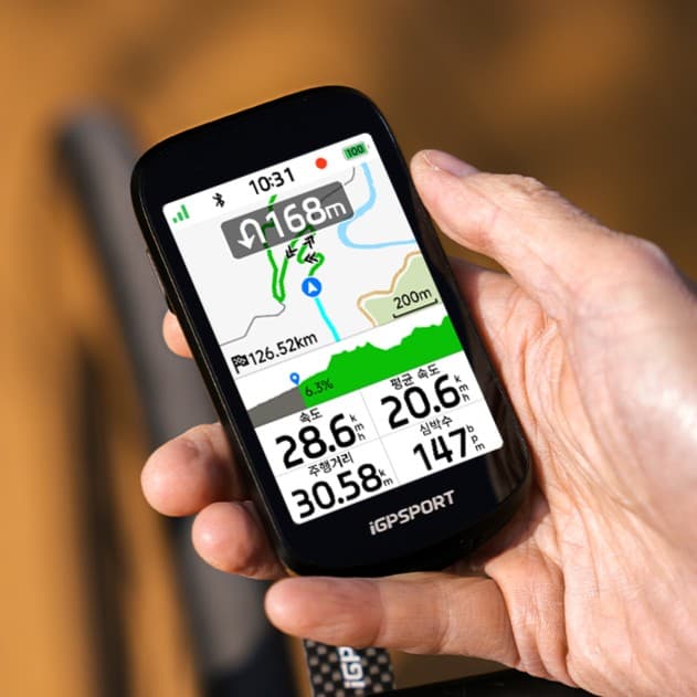 에스비아이 스포츠 iGPSPORT BSC500 터치스크린 자전거 GPS 속도계 - 최저가 248,000원