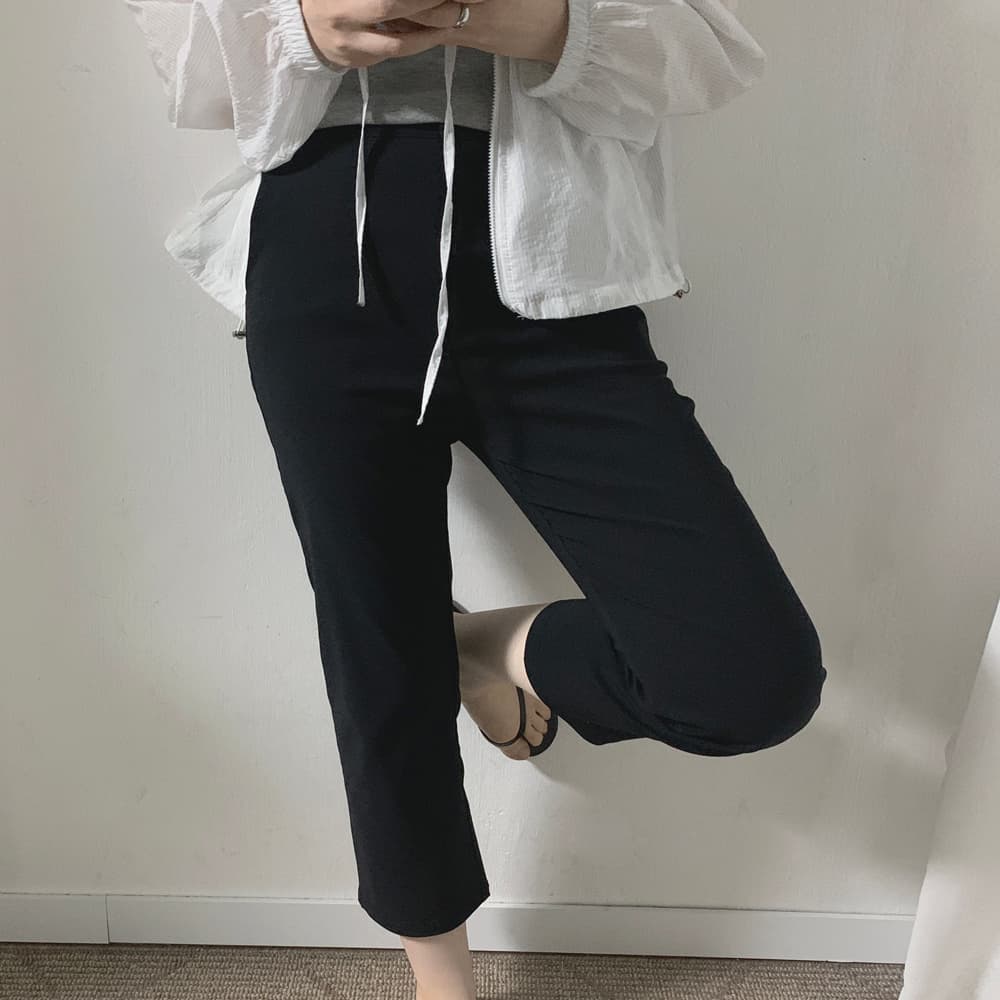 베리밍 쫀쫀 사방스판 카프리팬츠 8부 9부 슬랙스 S-2XL - 최저가 29,800원