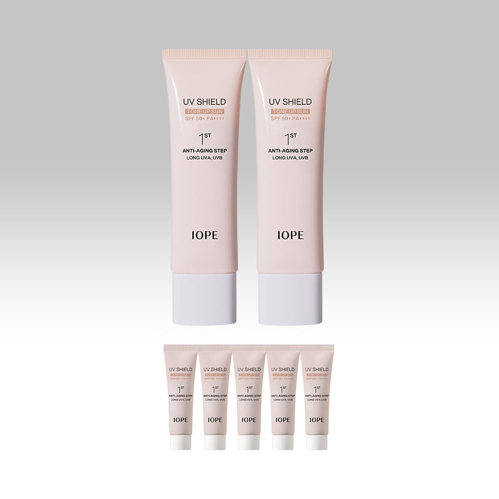 아이오페 아이오페 UV 쉴드 톤업 선 듀오(50ml+50ml) SPF50+/PA++++ - 최저가 54,720원