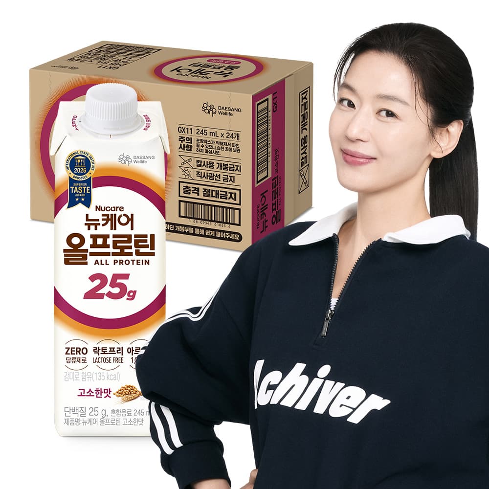 대상웰라이프 본사쇼핑몰 뉴케어 올프로틴 고소한맛 245mL 24팩