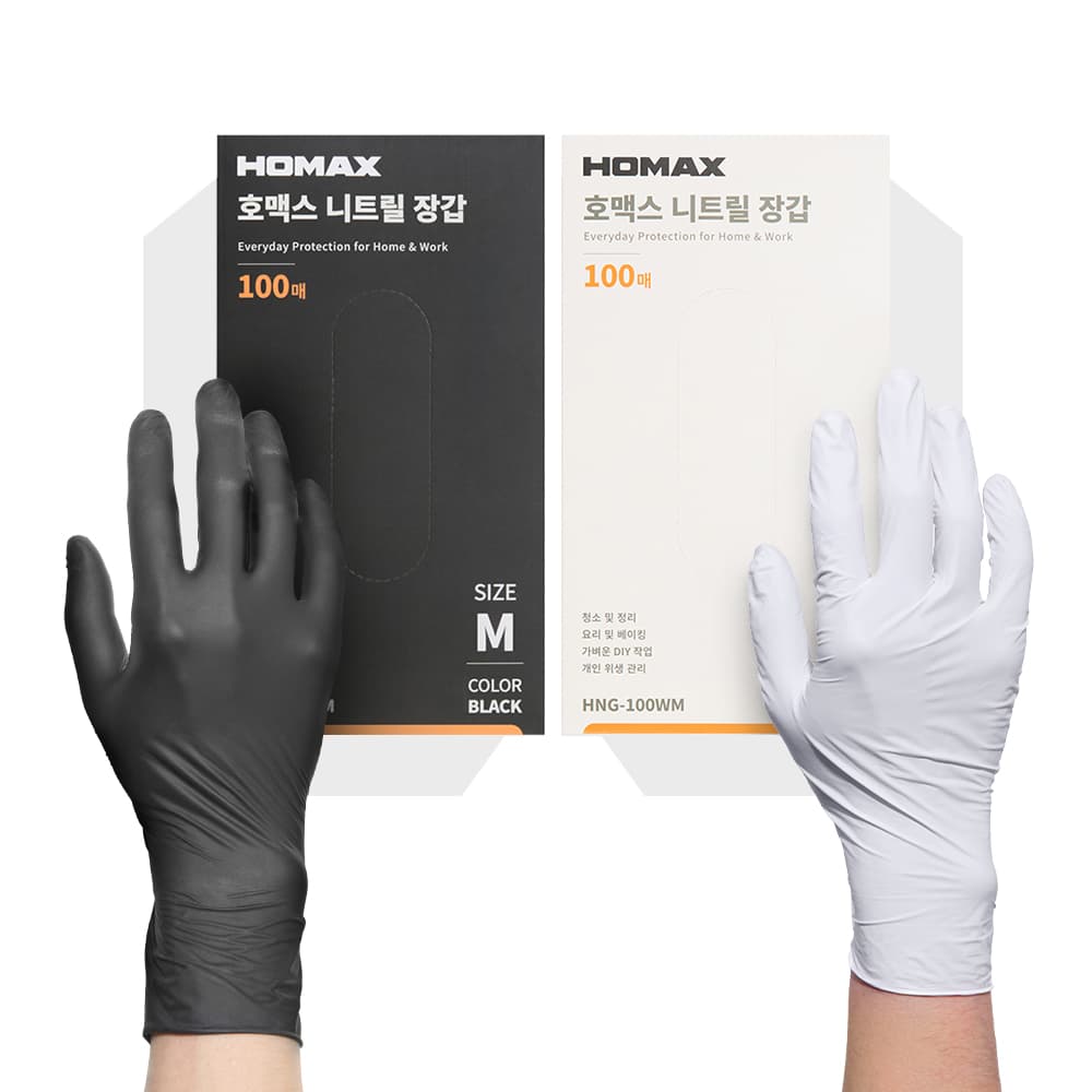 호맥스 호맥스 니트릴장갑 화이트 100매