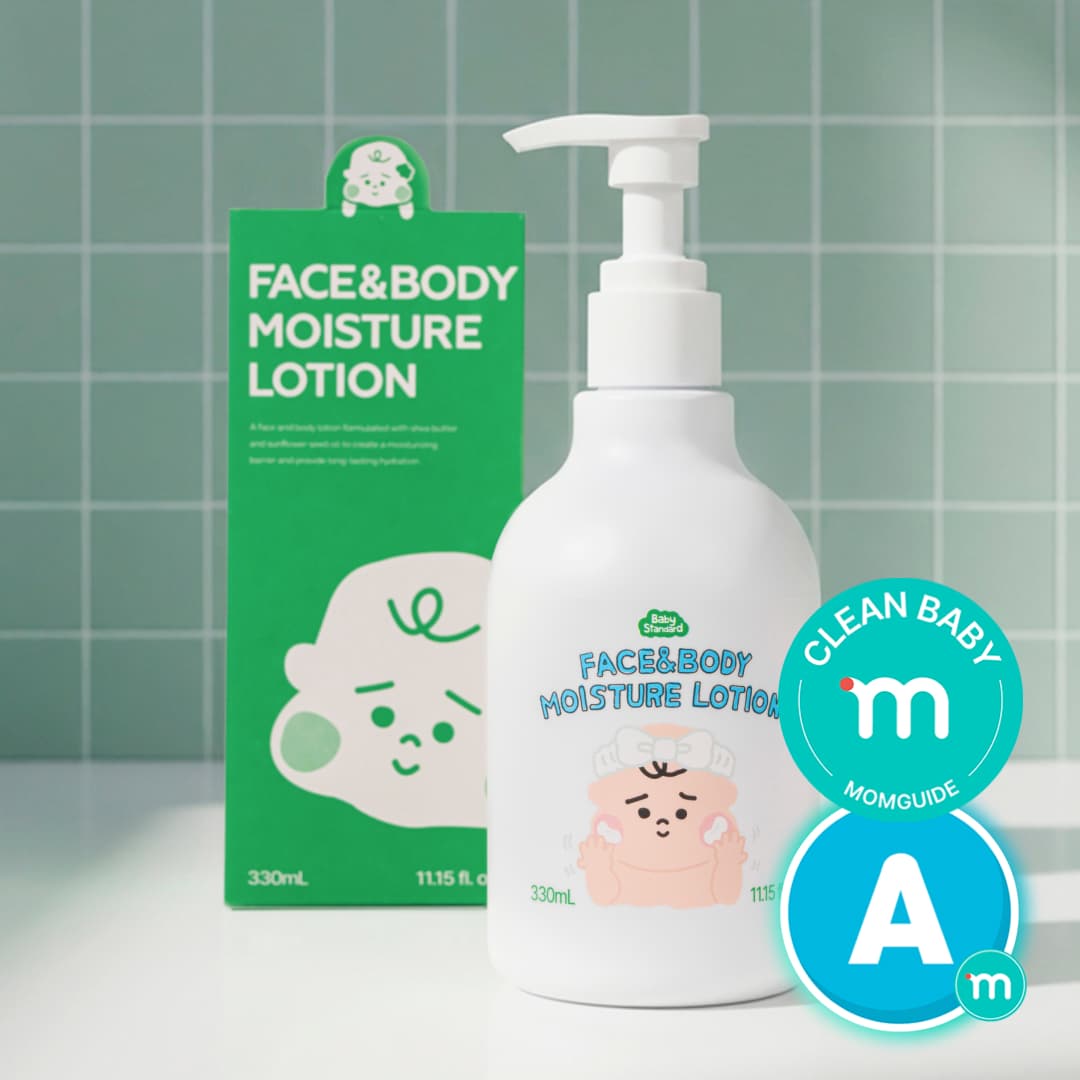 베이비스탠다드 베이비스탠다드 페이스 앤 바디 모이스처 아기 로션 330ml 무향