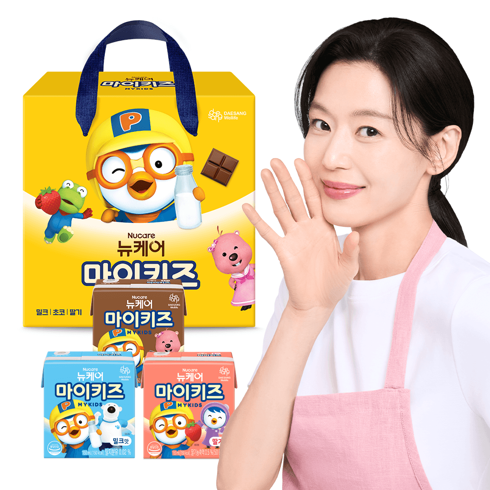 대상웰라이프 본사쇼핑몰 뉴케어 마이키즈 시리즈 혼합SET(초코/딸기/밀크) 150ml 15개