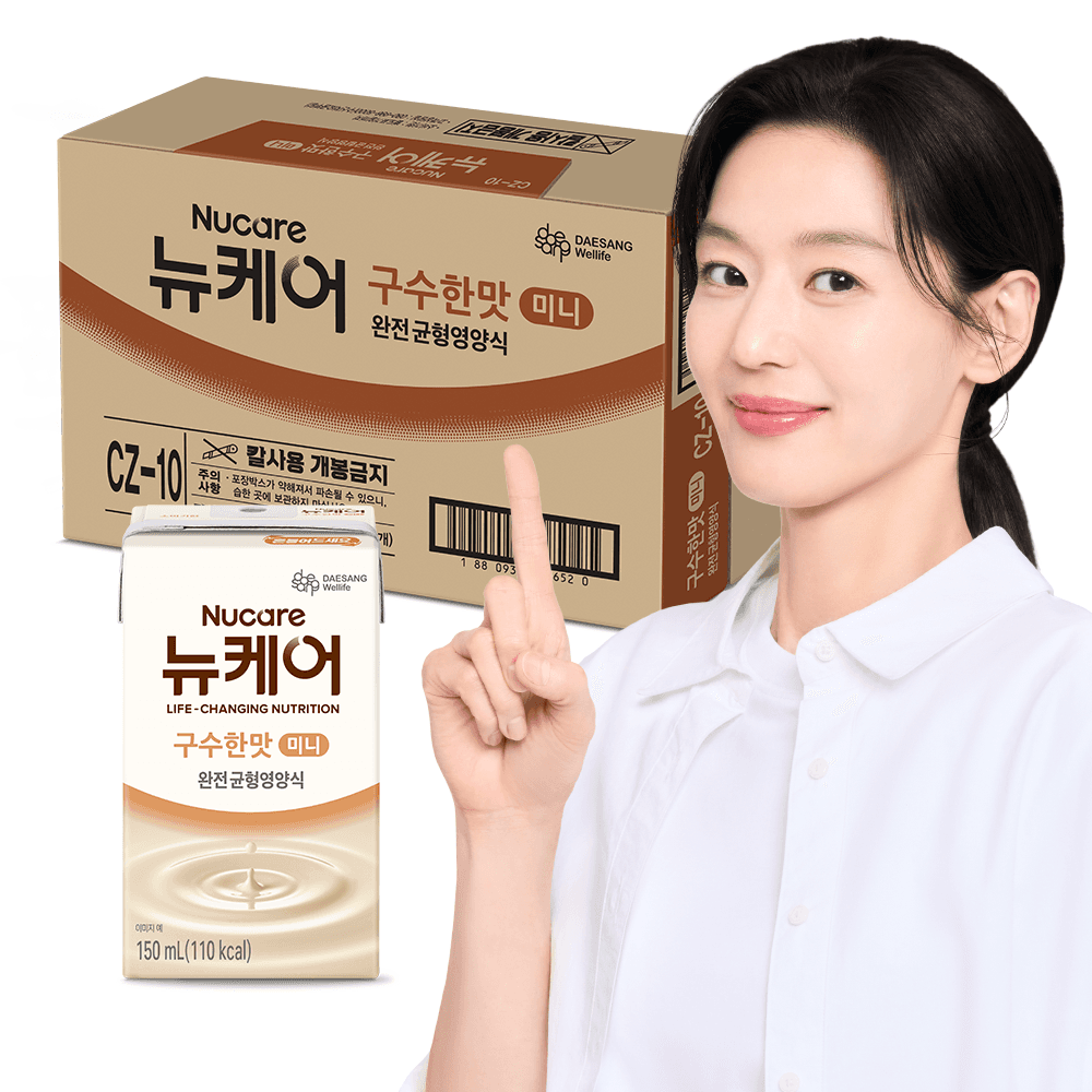 대상웰라이프 본사쇼핑몰 뉴케어 미니 구수한맛 균형영양식 150ml 32개
