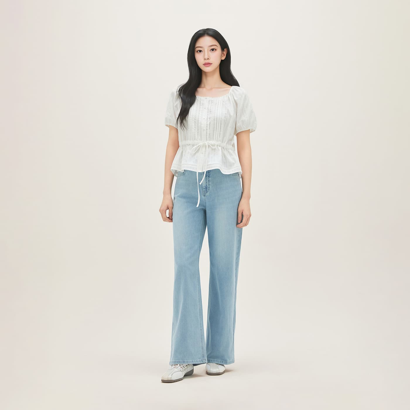 roem 로엠 린넨 와이드 데님 RMTJG25G02 - 최저가 62,910원