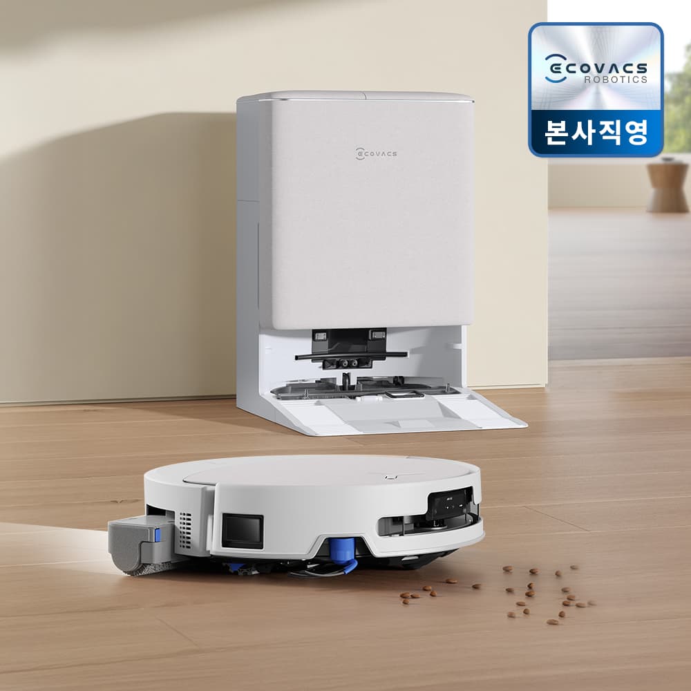ECOVACS 에코백스 T90 프로 옴니 아쿠아 롤러 물걸레 로봇청소기