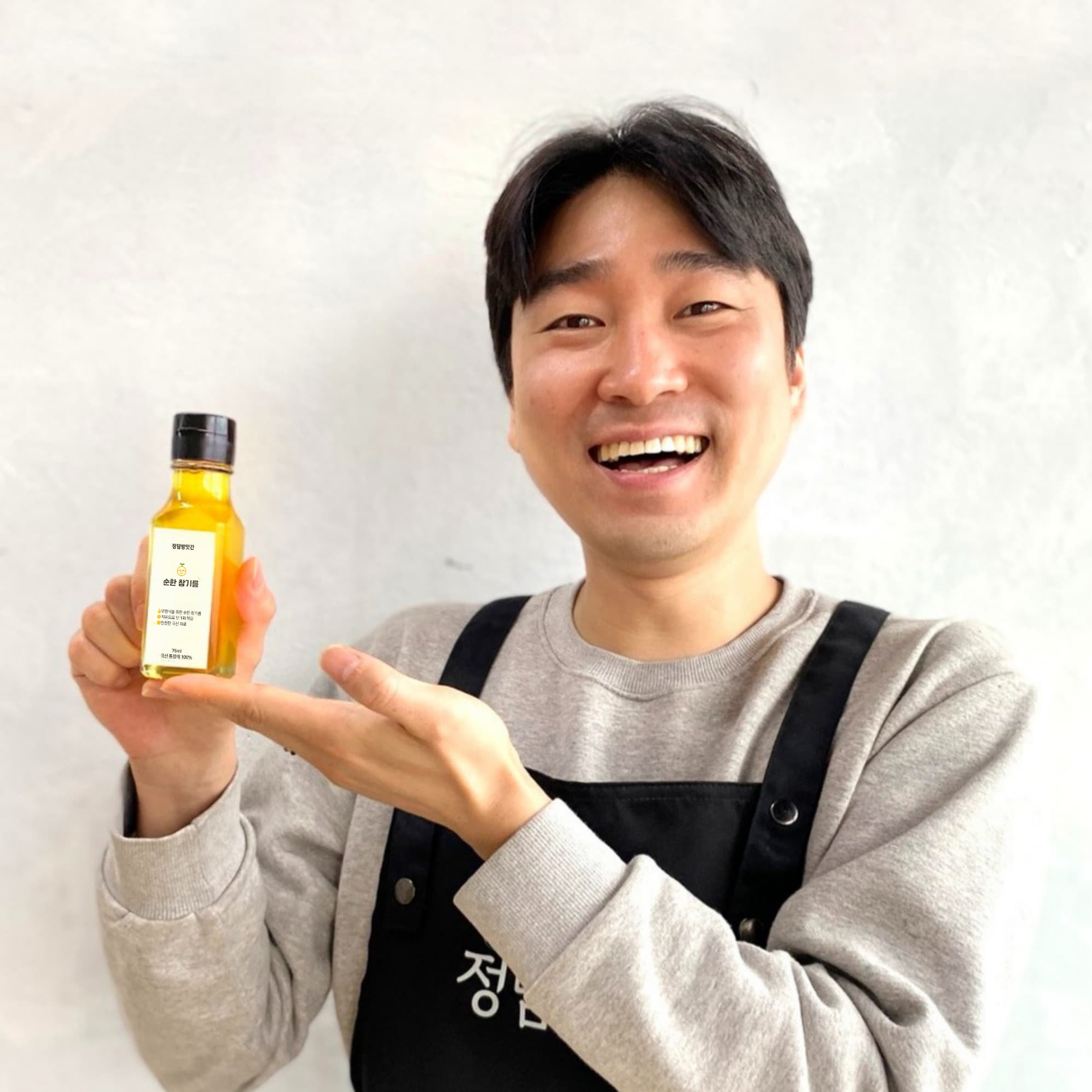 정담방앗간 정담방앗간 순한 참기름 국산 저온압착