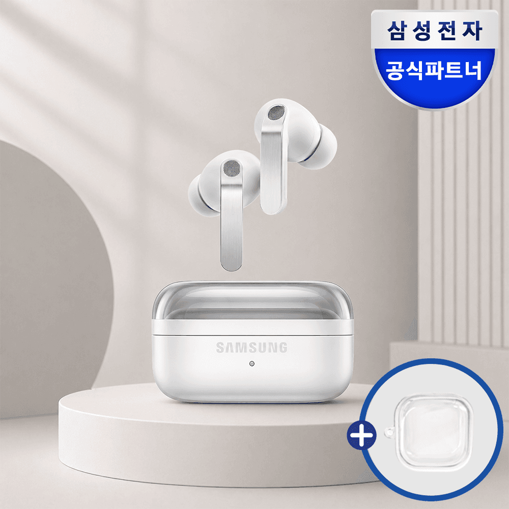 삼성공식파트너 엠디텍 삼성 갤럭시 버즈4 프로 무선 블루투스 이어폰 SM-R640 화이트