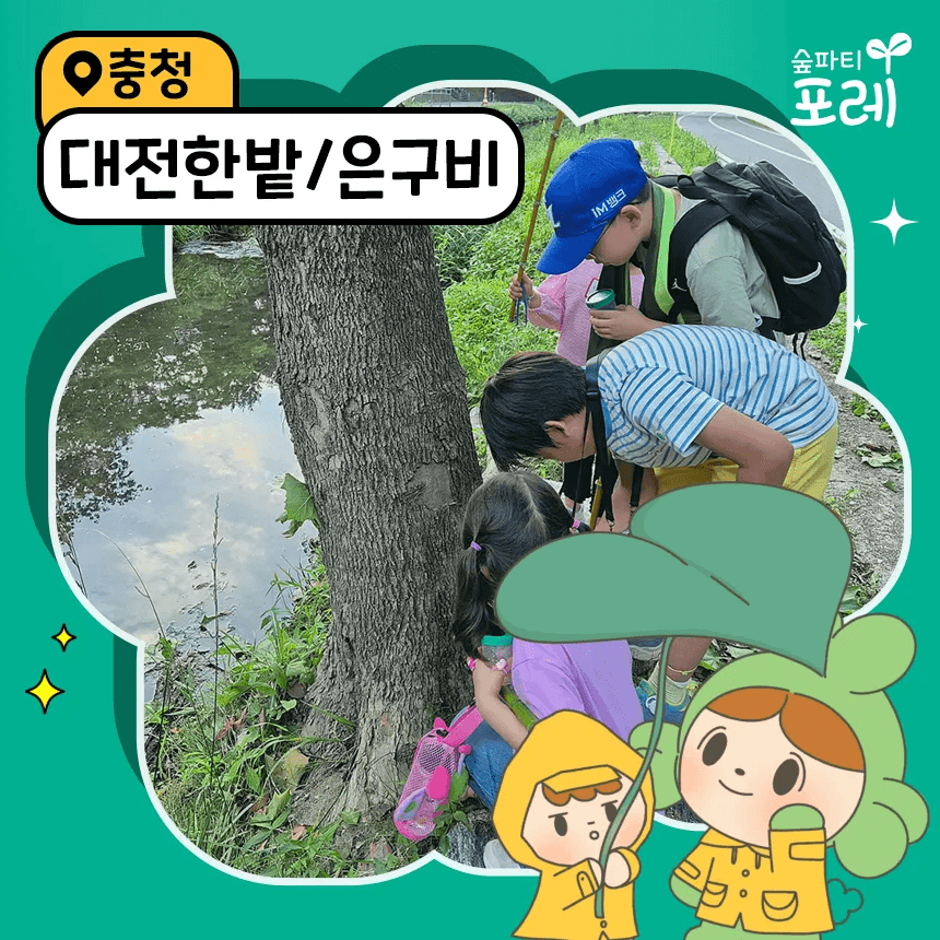 아이고고 [숲파티포레] 대전 충청 세종 유아 초등 숲체험 - 최저가 35,000원