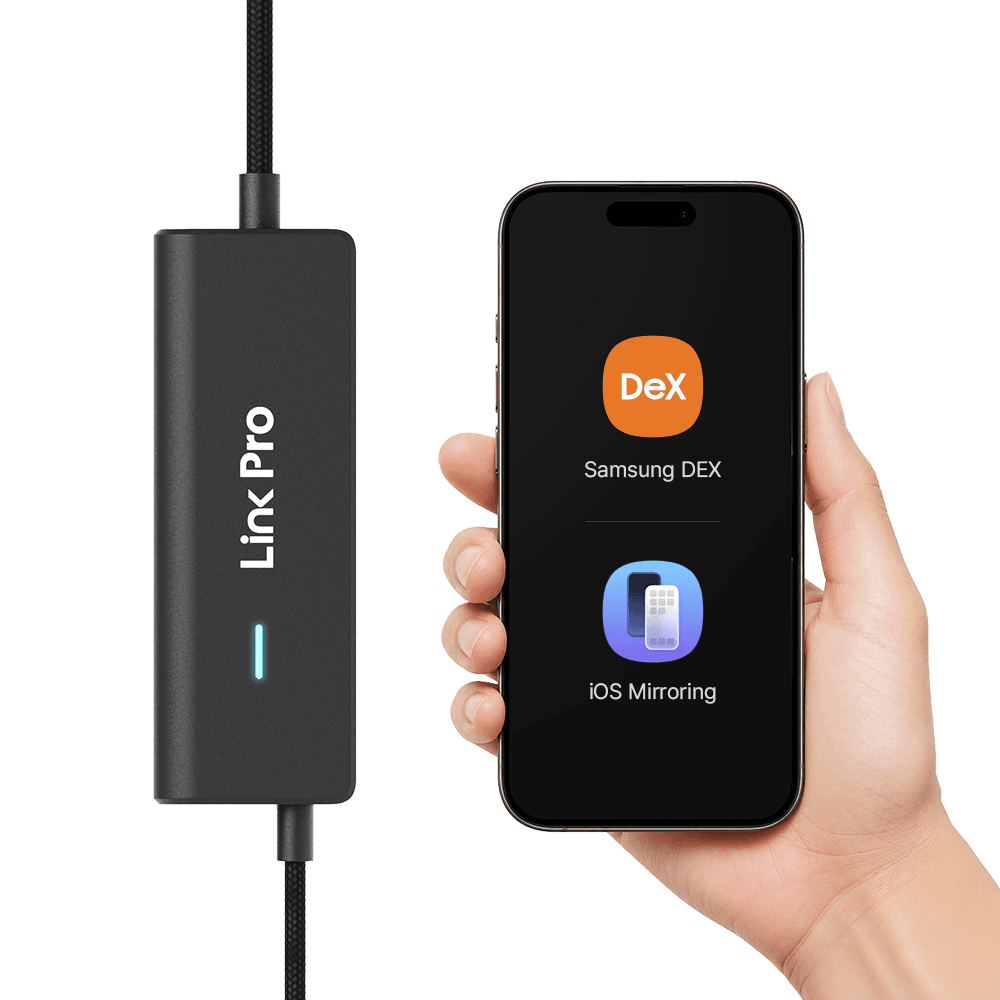 CARPLE 카플 링크프로 무선 애플 카플레이 갤럭시 DeX 미러링 동글