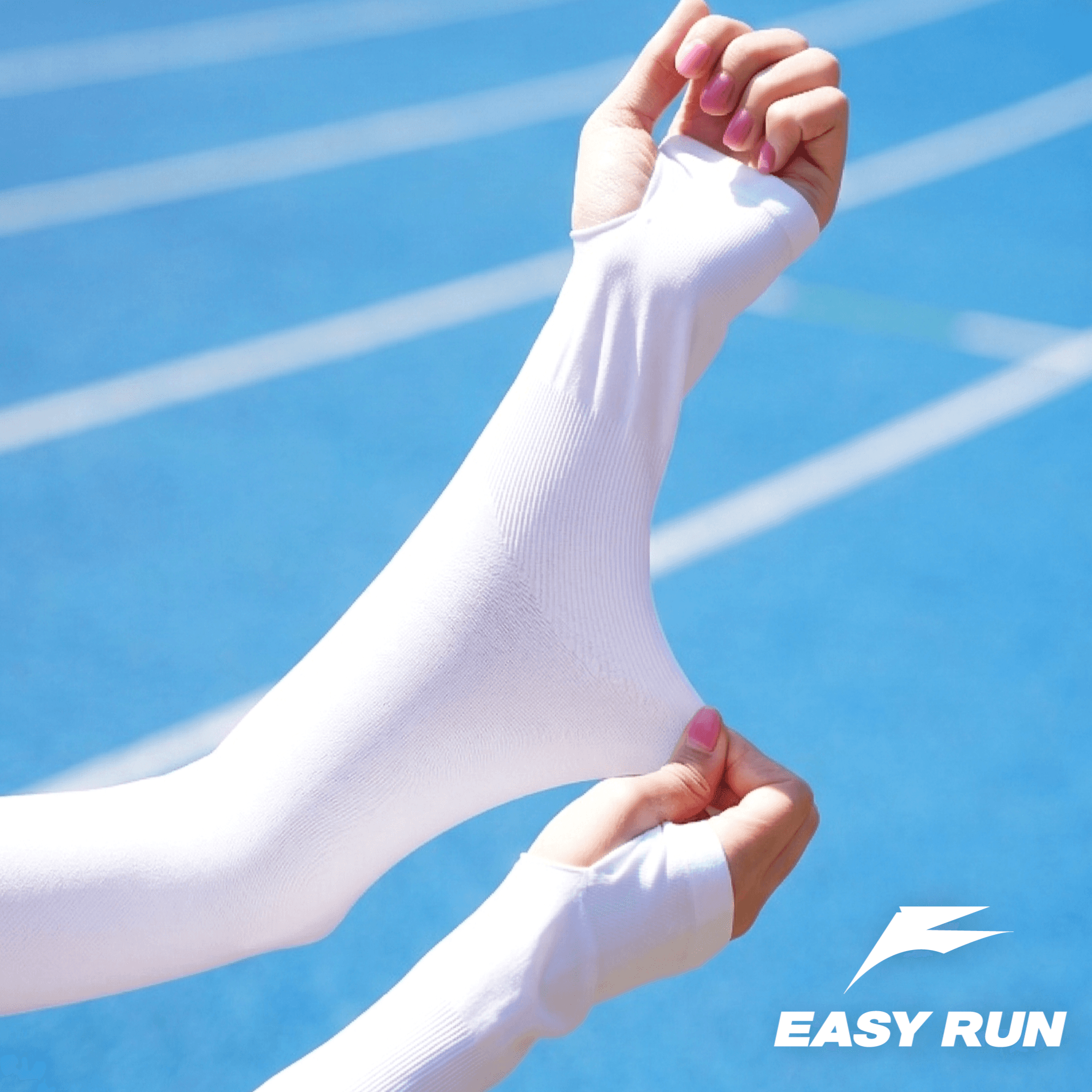 EASY RUN 이지런 자외선차단 팔토시 쿨토시 손등형 - 최저가 4,900원