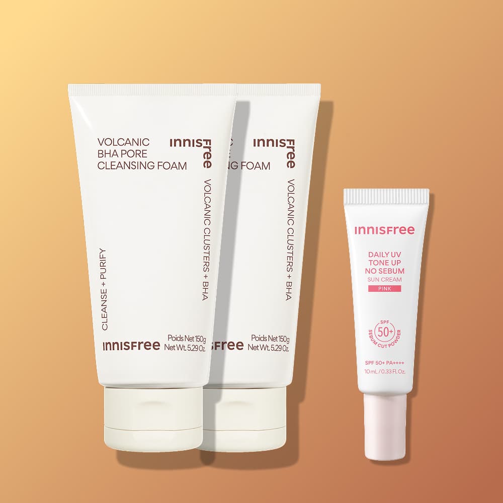 이니스프리 이니스프리 화산송이 바하 모공 폼클렌징 150ml, 2개