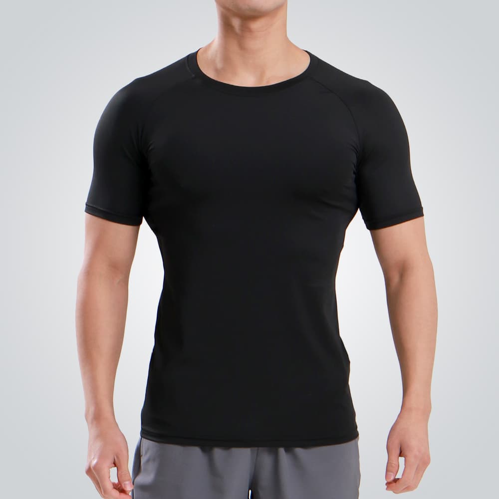 해결사 스토어 남자 기능성 반팔 머슬핏 컴프레션 트레이닝 운동복