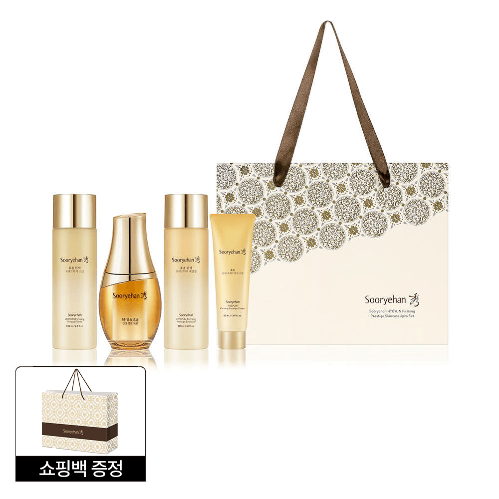 Sooryehan 수려한 효윤 탄력 프레스티지 4종 세트 - 최저가 70,000원