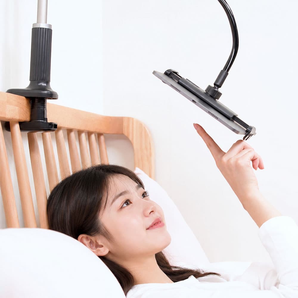 르메이어 르메이어 침대 핸드폰거치대 태블릿거치대 자바라 책상고정형