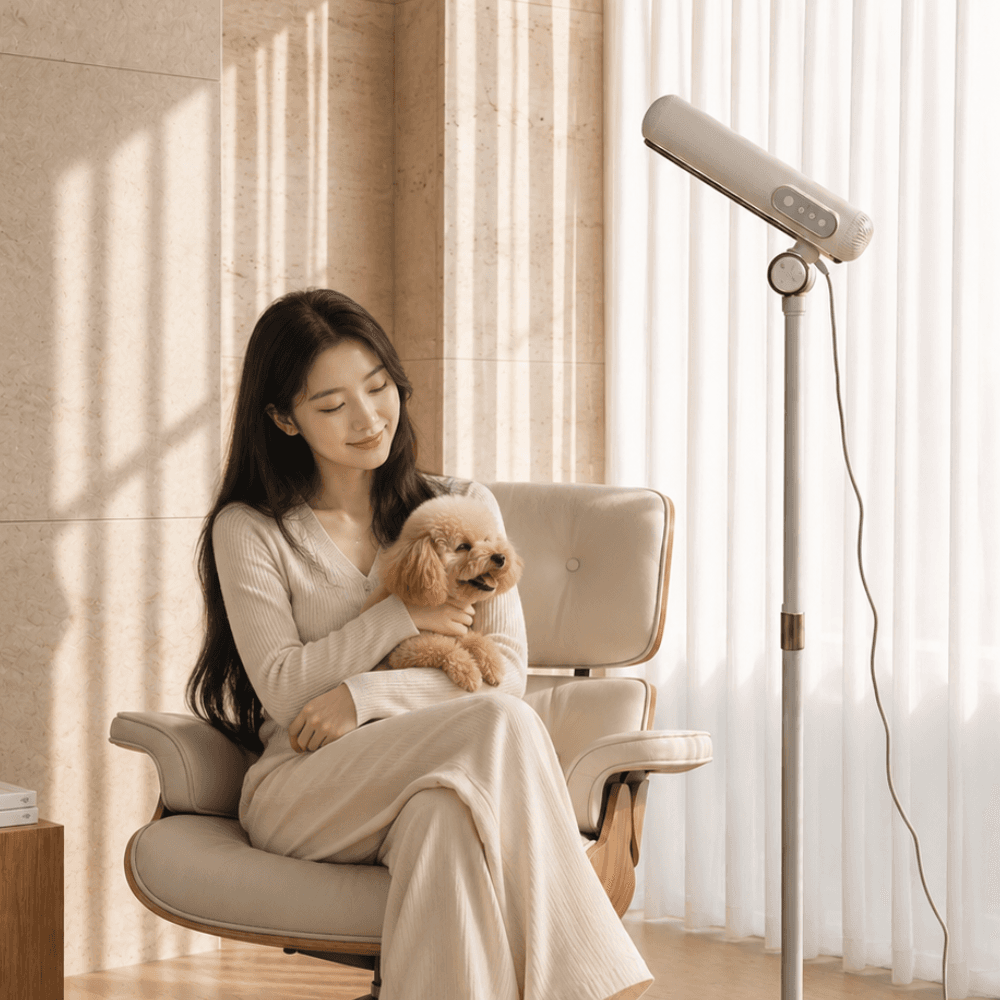 제니퍼룸 제니퍼룸 BLDC 스탠딩 헤어드라이기 프로 핸즈프리 스탠드 드라이어
