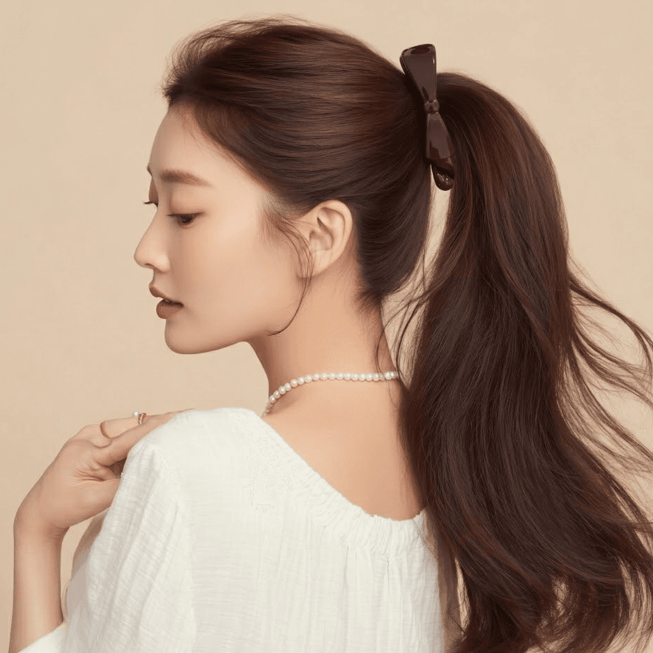 키라미 리본 바나나핀 헤어클립 - 최저가 5,900원