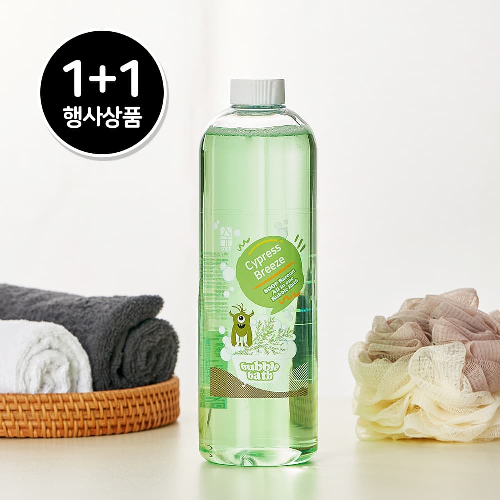 숲 SOOP 숲바른 버블바스 편백브리즈 1000ml 아기 거품 목욕 - 최저가 16,700원