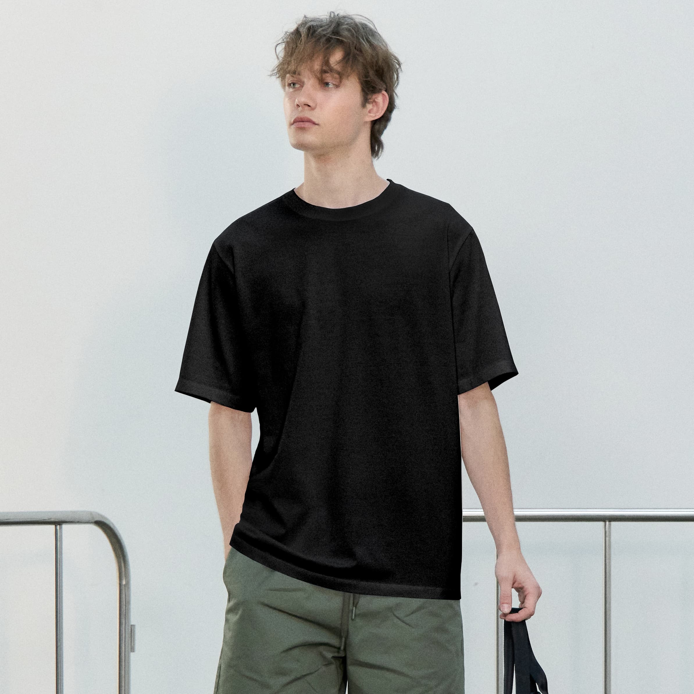 BASIC HOUSE 베이직하우스 쿨 기능성 라운드 반팔 티셔츠 5종