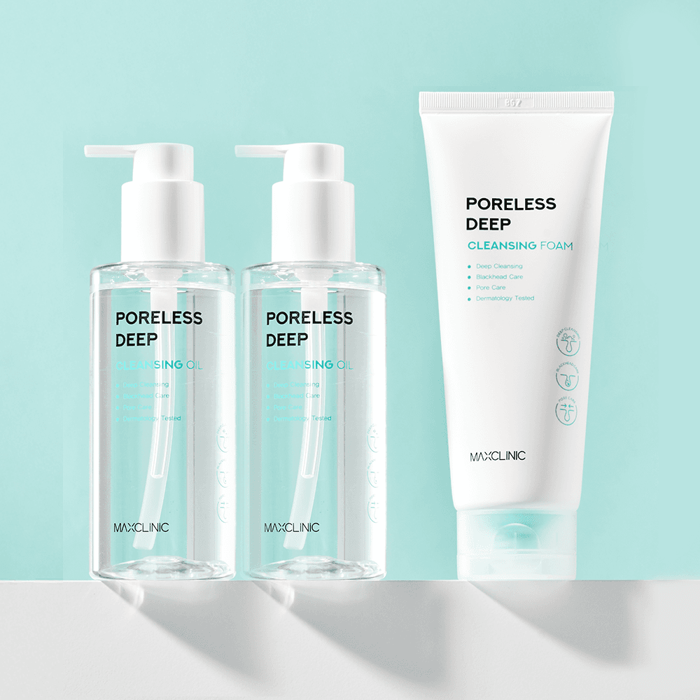 맥스클리닉 맥스클리닉 포어리스 딥 블랙헤드 모공 클렌징오일 200ml, 2개 - 최저가 29,900원