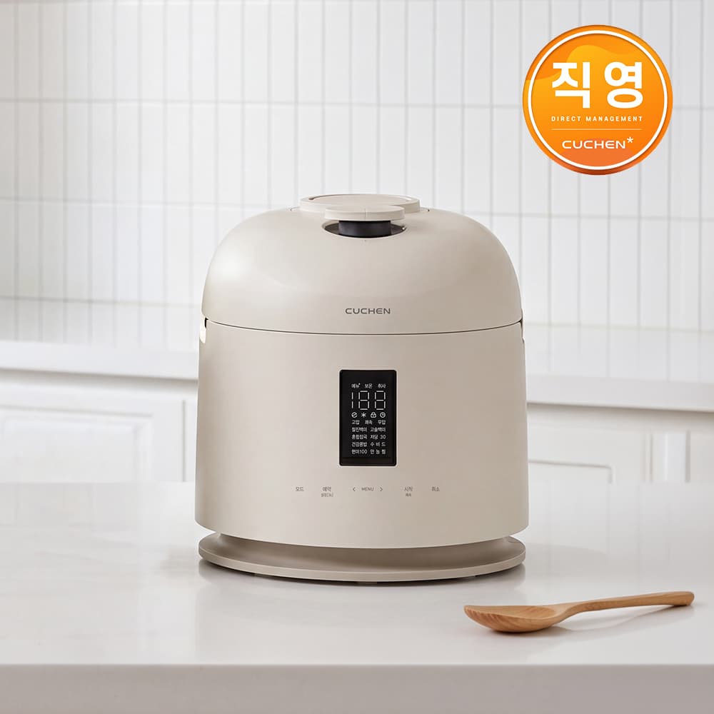 쿠첸직영몰 쿠첸 10인용 풀스테인리스 316Ti 듀얼프레셔 IH압력밥솥 CRT-XPD1070IEGI
