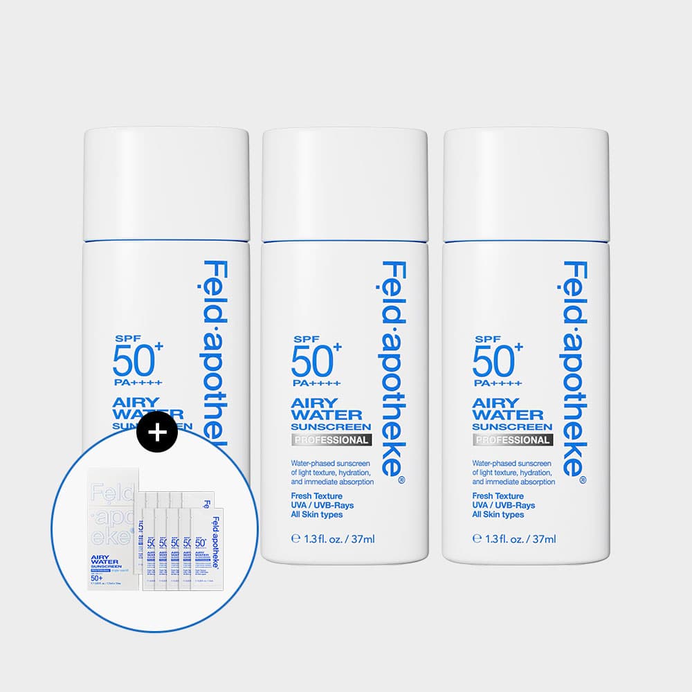 펠드아포테케 펠드아포테케 에어리 워터 수분 선크림 SPF50+ PA++++ 37ml 3개 - 최저가 57,600원