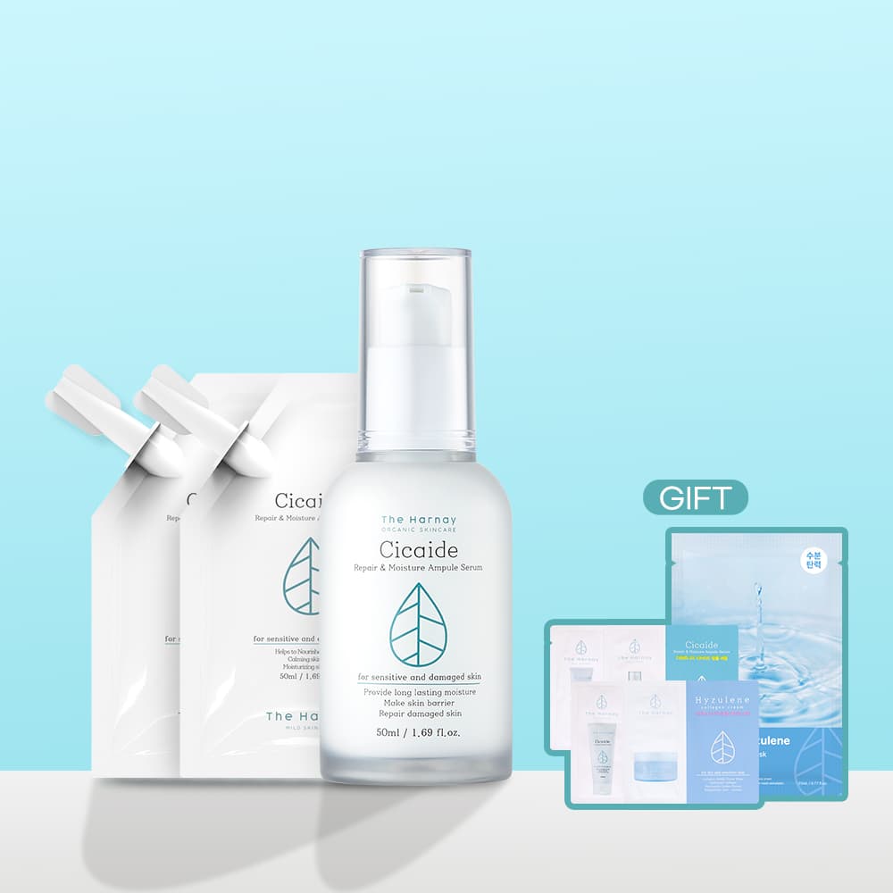 더하르나이 더하르나이 시카이드 앰플 150ml 트리플 기획 본품 50ml 1개 리필 50ml 2개