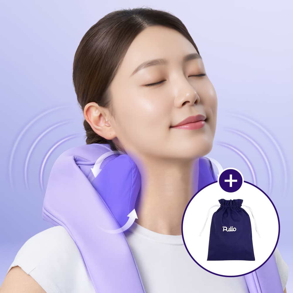 풀리오 풀리오 목 어깨 라이트 마사지기 + 파우치 - 최저가 99,000원