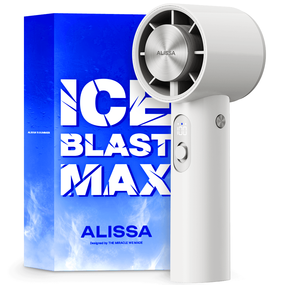 알리사 Alissa 알리사 100단 ICE BLAST MAX 휴대용 선풍기