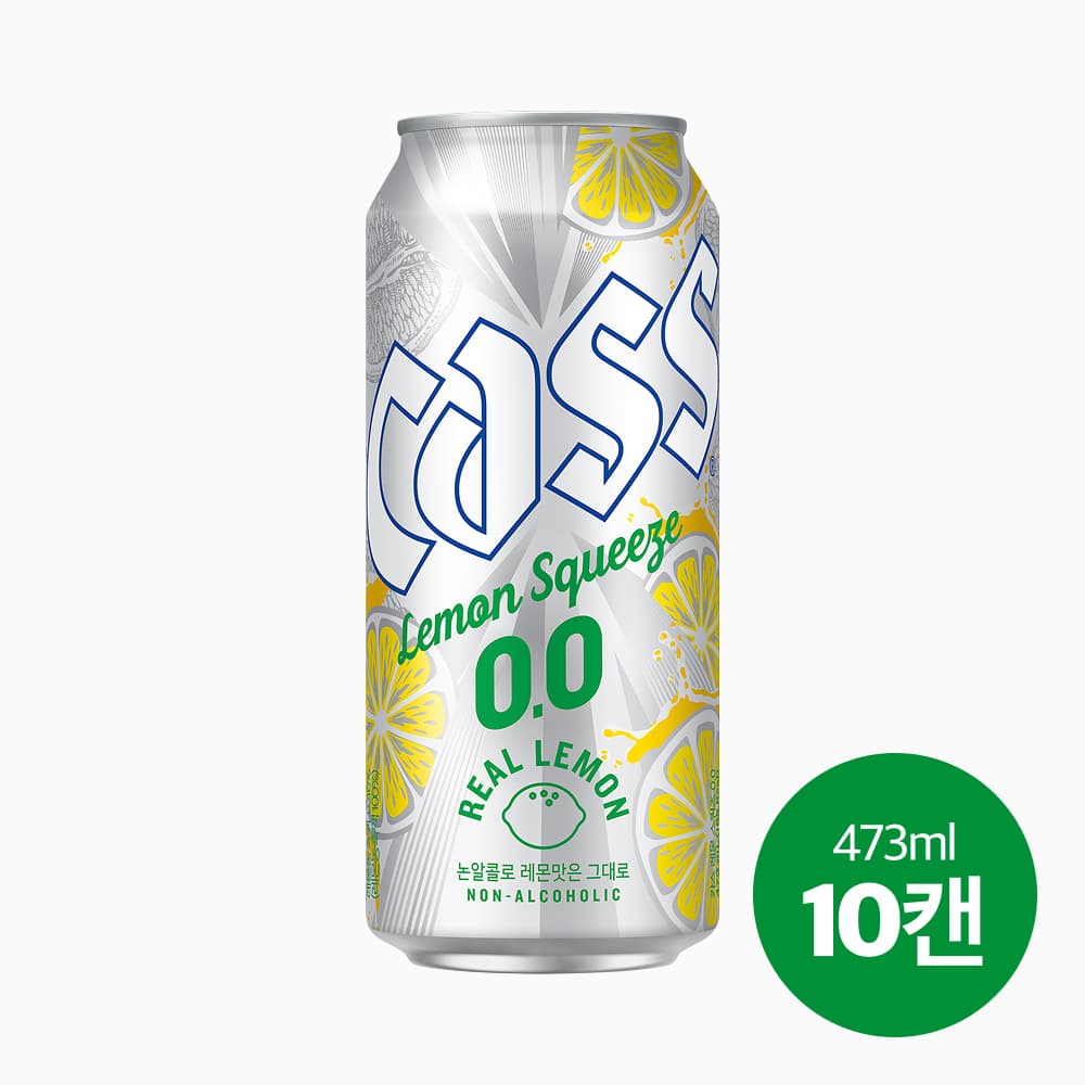 오비맥주 브랜드스토어 카스 레몬 스퀴즈 제로 473ml 10개 - 최저가 15,100원
