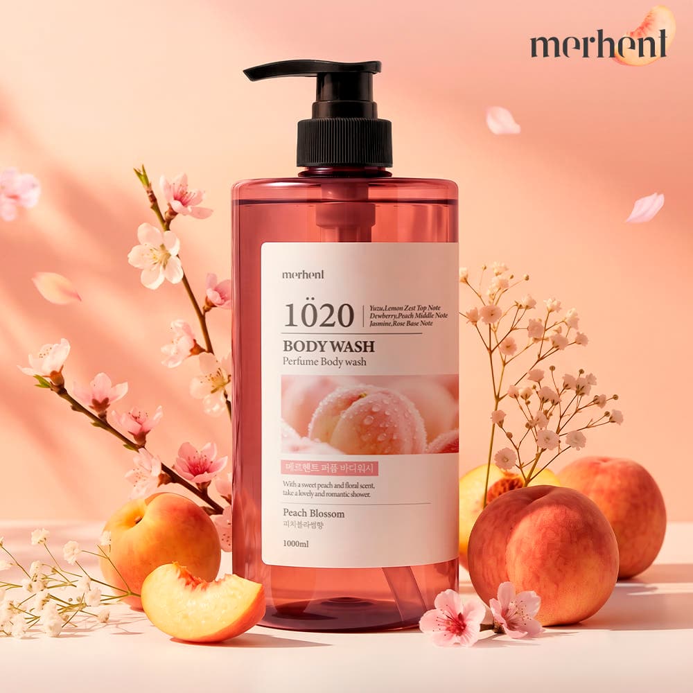 메르헨트 메르헨트 대용량 퍼퓸 바디워시 1000ml 피치블라썸 약산성