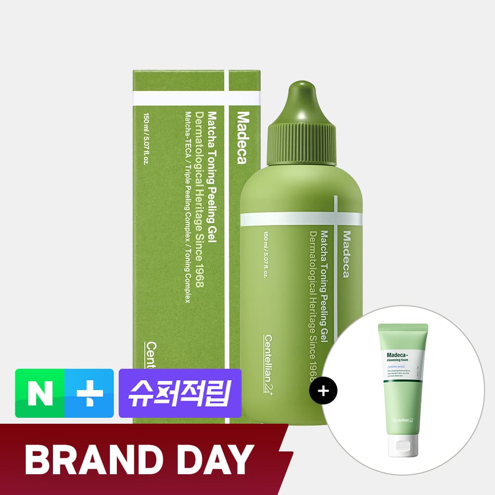동국제약 센텔리안24 동국제약 센텔리안24 마데카 말차 토닝 필링 젤 150ml 1개+아미노산 클렌징폼 40g