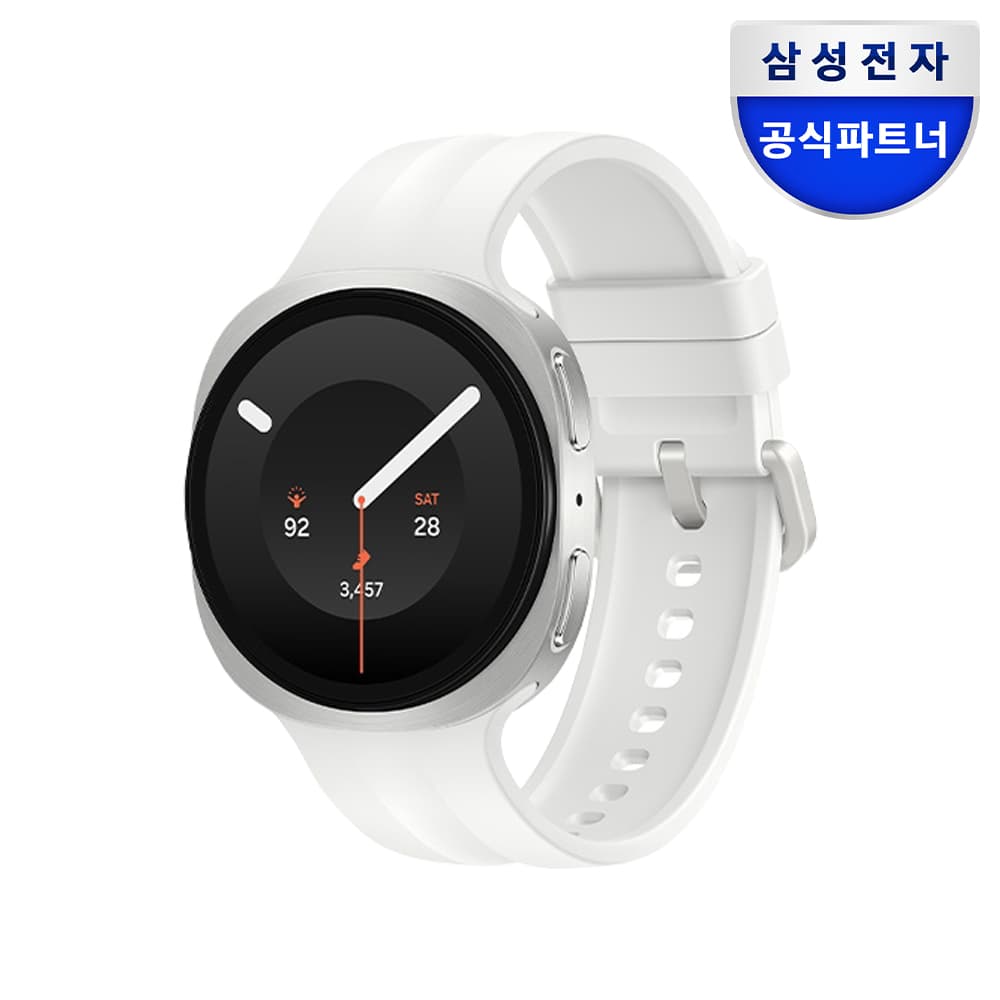 삼성공식파트너 dmac 삼성 갤럭시 워치9 강화유리 2매 포함 크림 40mm 블루투스