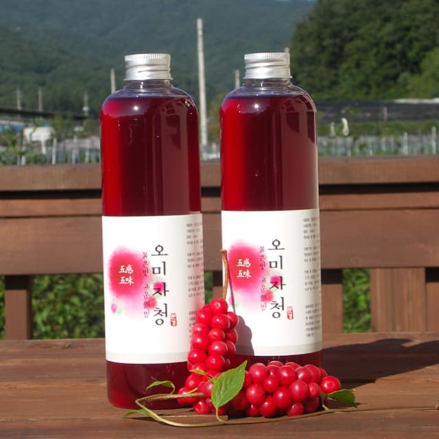 문경 오미자청 원액 엑기스 500ml 2병 가격 추이 문경새재농원 문경 오미자청 원액 엑기스 500ml 2병 - 최저가 26,500원