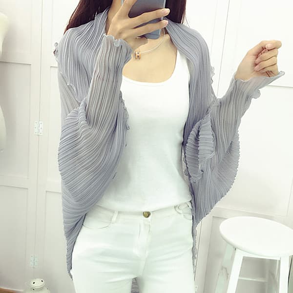 간절기 쉬폰 플리츠가디건 겸용 스카프 6컬러 가격 비교 센버스 간절기 쉬폰 플리츠가디건 겸용 스카프 6컬러