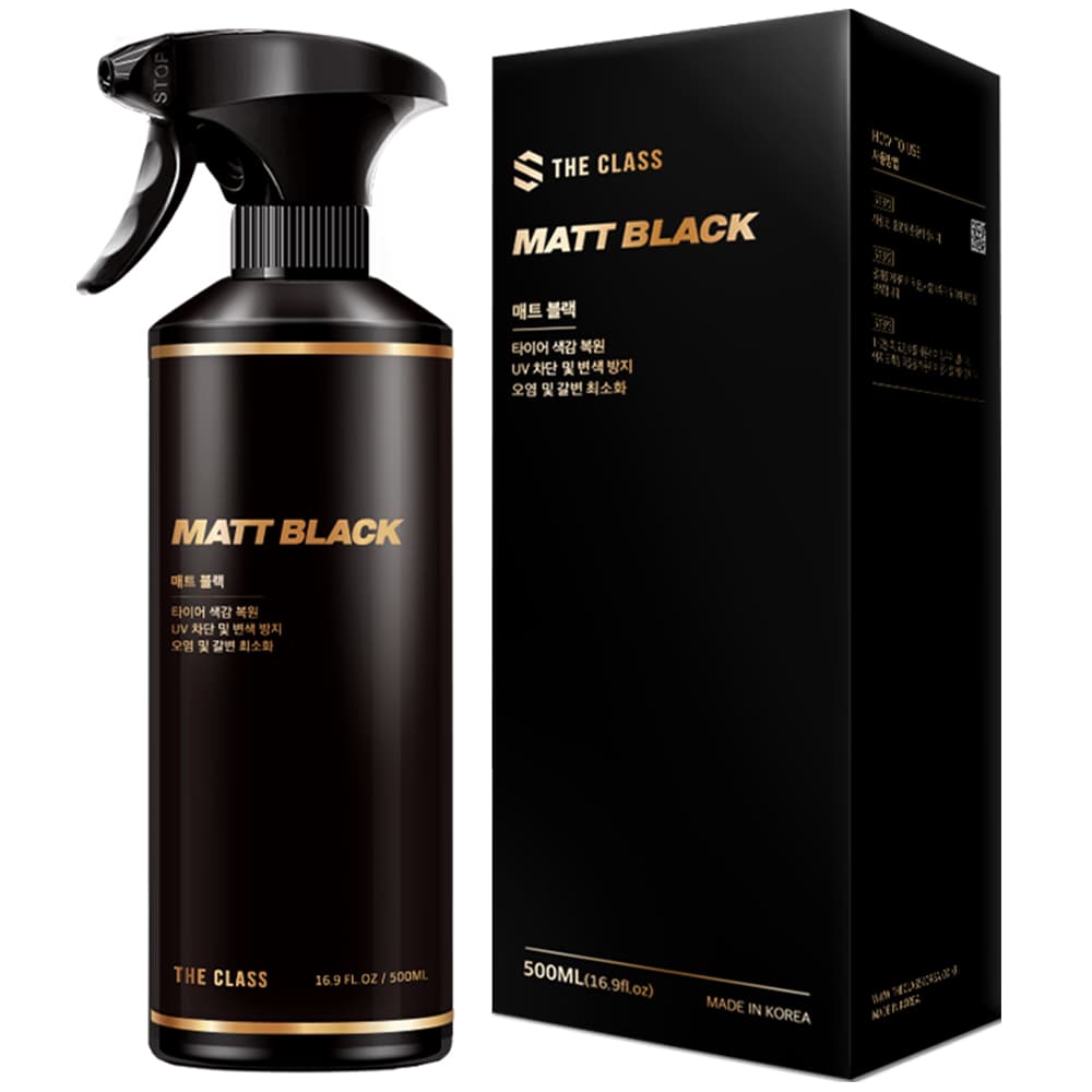 더클래스 매트블랙 타이어 광택제 500ml 가격 추이 THECLASS 더 클래스 더클래스 매트블랙 타이어 광택제 500ml - 최저가 12,700원