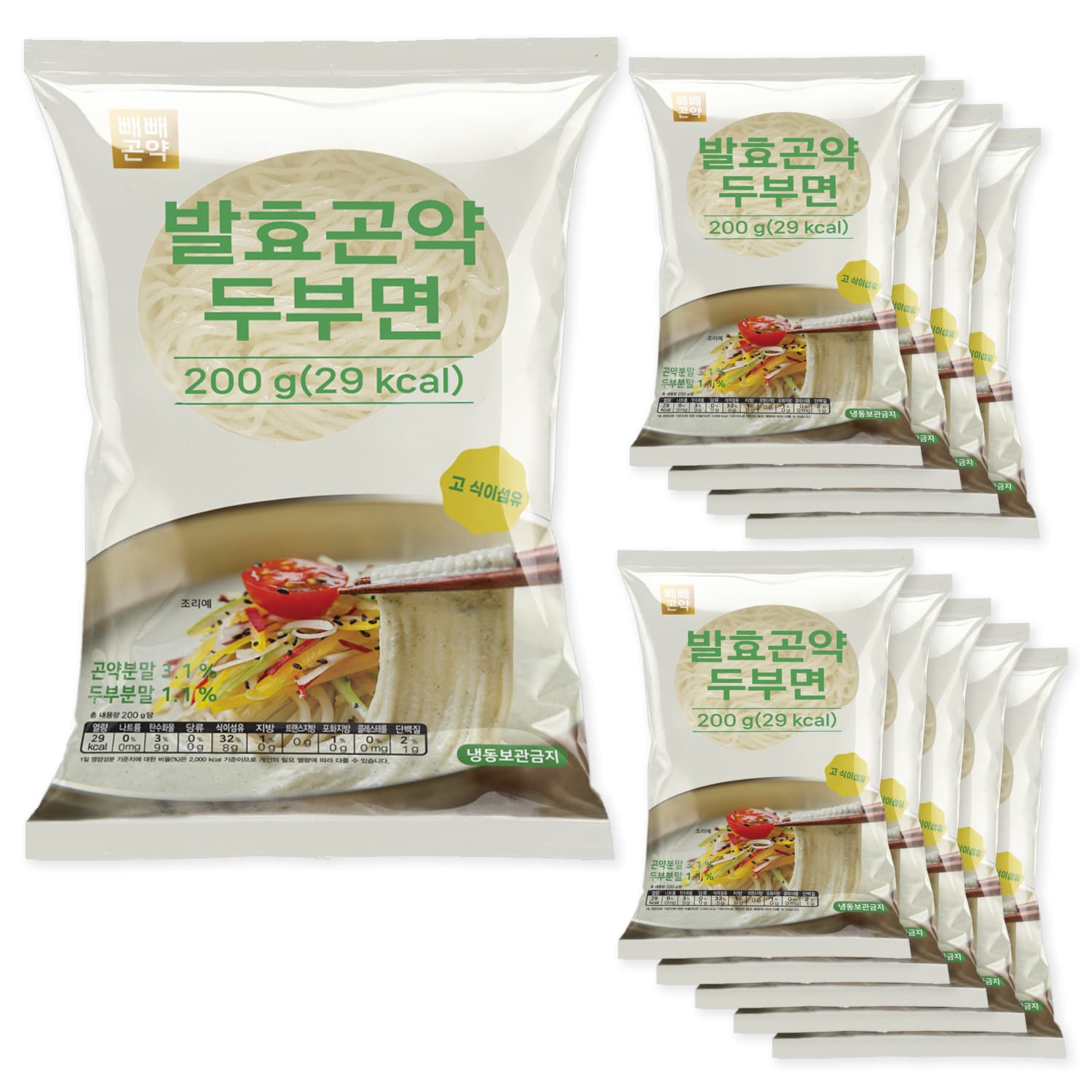 빼빼곤약 발효곤약두부면 200g, 10개 가격 추이 곤약 빼빼곤약 발효곤약두부면 200g, 10개 - 최저가 15,200원