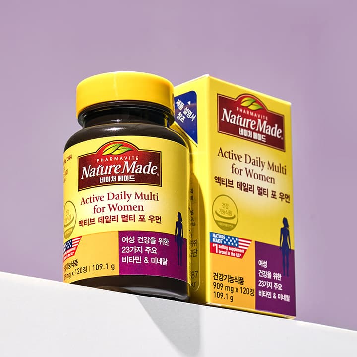 네이처메이드 액티브 데일리 멀티 포 우먼 120정 가격 추이 네이처 메이드 네이처메이드 액티브 데일리 멀티 포 우먼 120정 - 최저가 28,000원