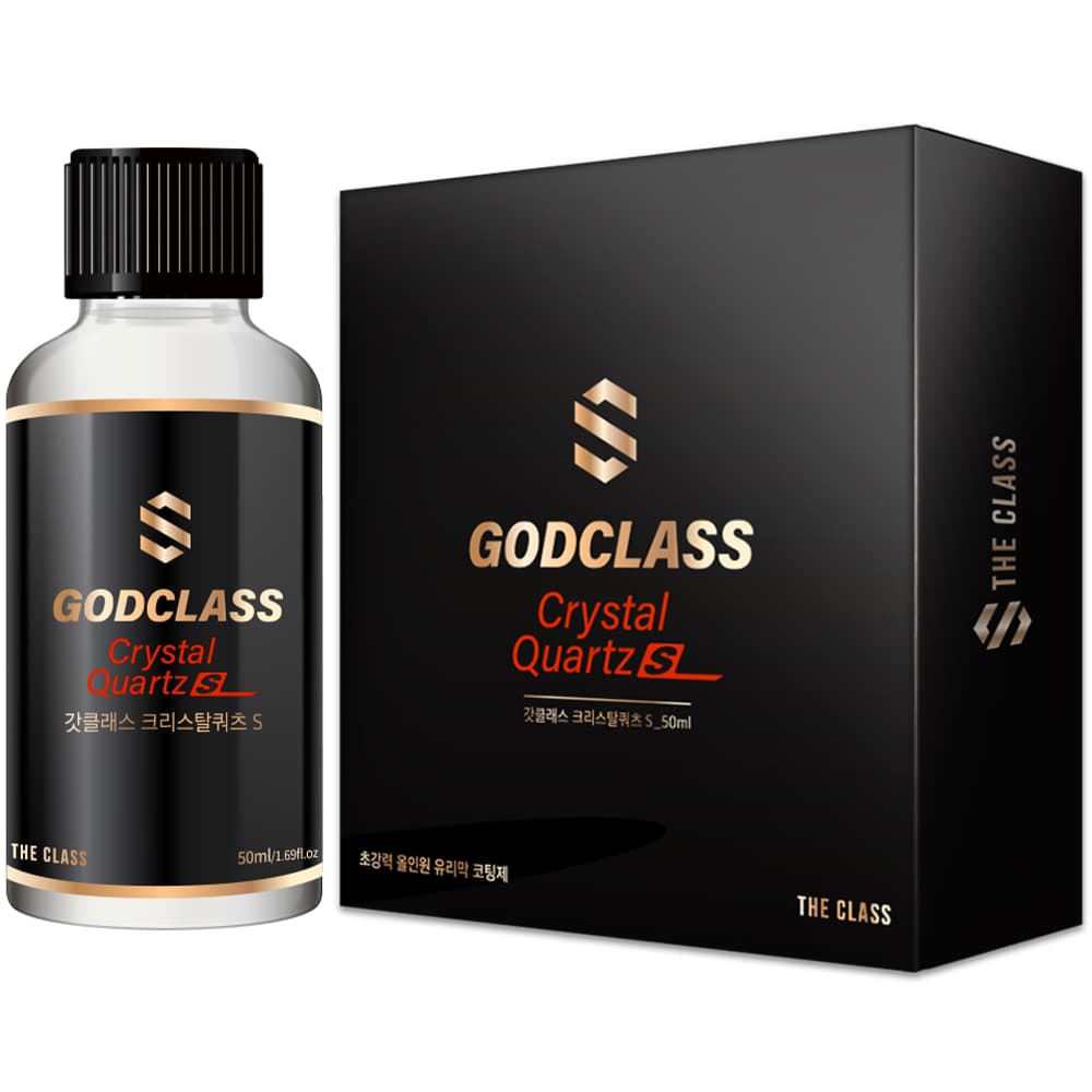 갓클래스 크리스탈 쿼츠S 유리막 코팅제 50ml 가격 추이 THECLASS 더 클래스 갓클래스 크리스탈 쿼츠S 유리막 코팅제 50ml - 최저가 9,900원