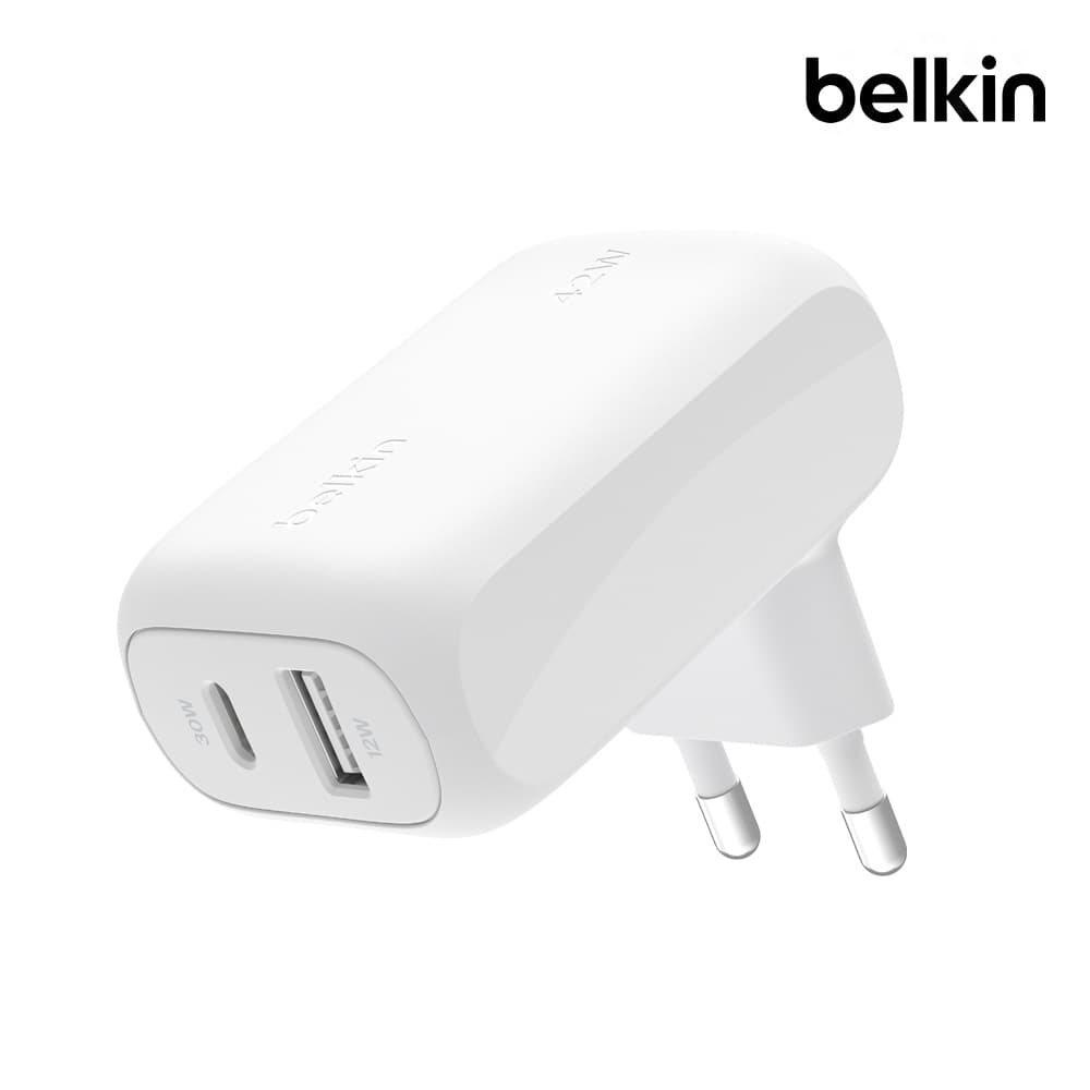 벨킨 42W USB C타입 PD PPS 듀얼 고속 충전기 WCB009kr 가격 추이 벨킨공식몰 벨킨 42W USB C타입 PD PPS 듀얼 고속 충전기 WCB009kr - 최저가 24,900원