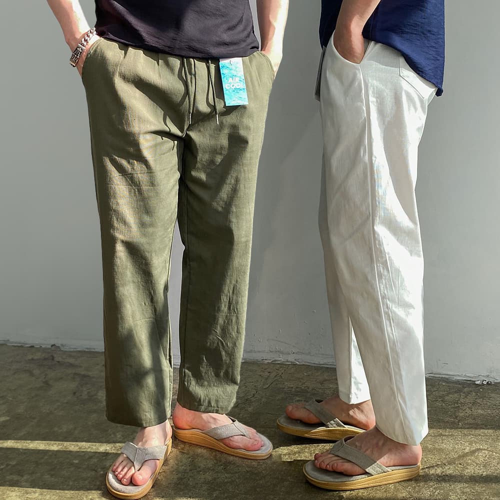 남자린넨슬랙스 흰색 가격 비교 미꼬장 남자린넨슬랙스 흰색