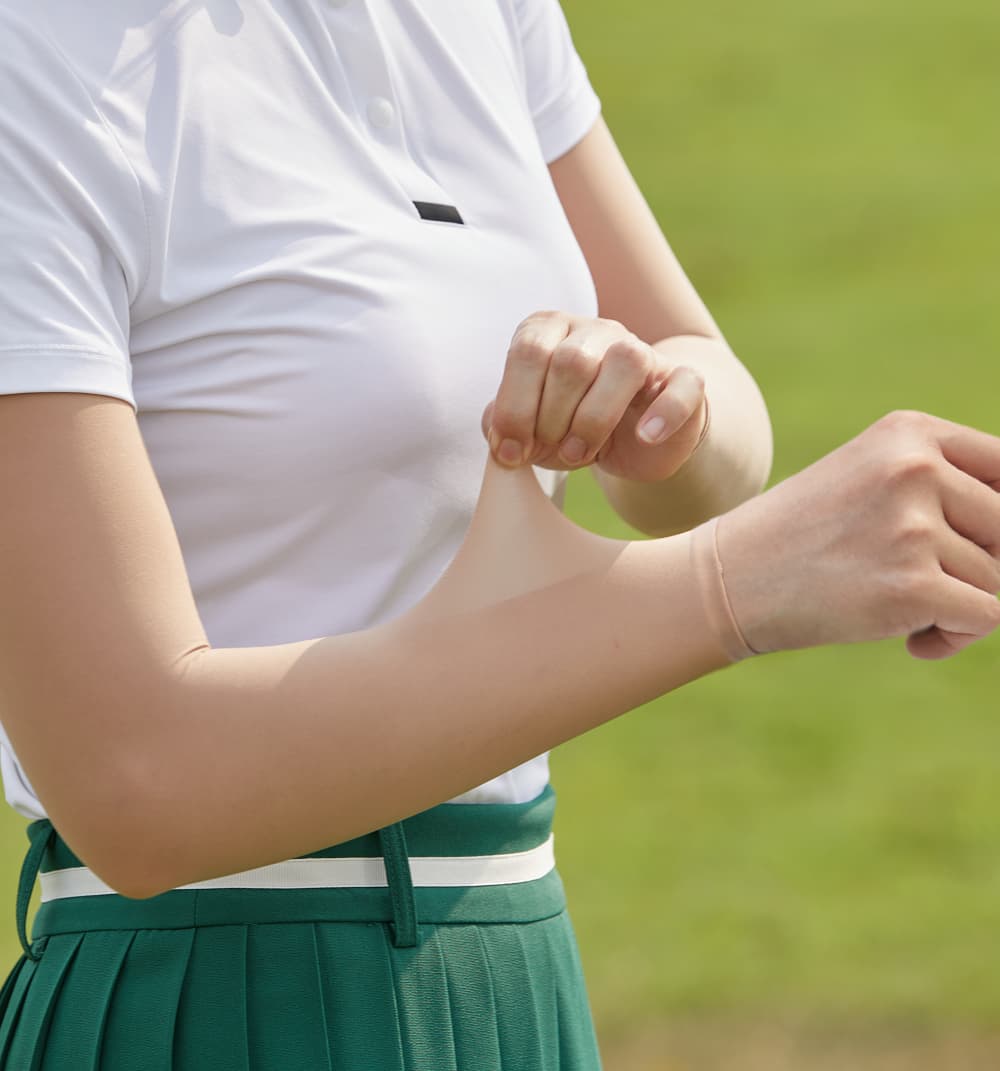 블카 팔뚝보정 골프 팔토시 자외선차단 UV 살색 양손 가격 비교 블카 블카 팔뚝보정 골프 팔토시 자외선차단 UV 살색 양손